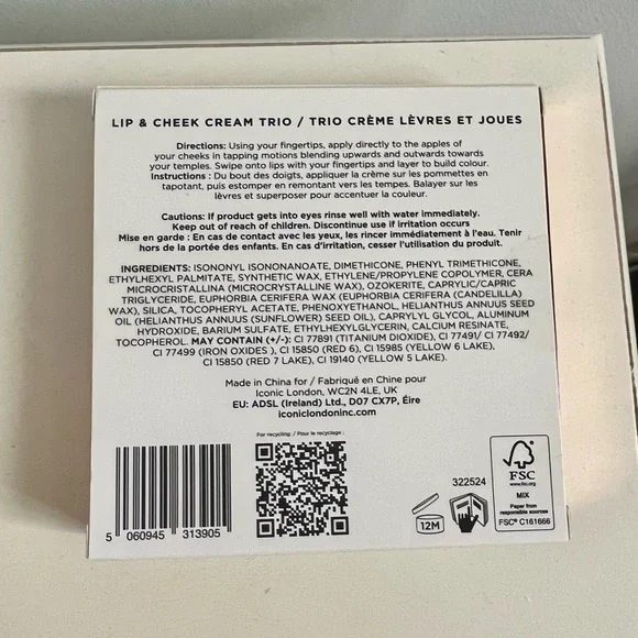 Iconic London Lip & Cheek Cream Trio - Picture 4 of 4